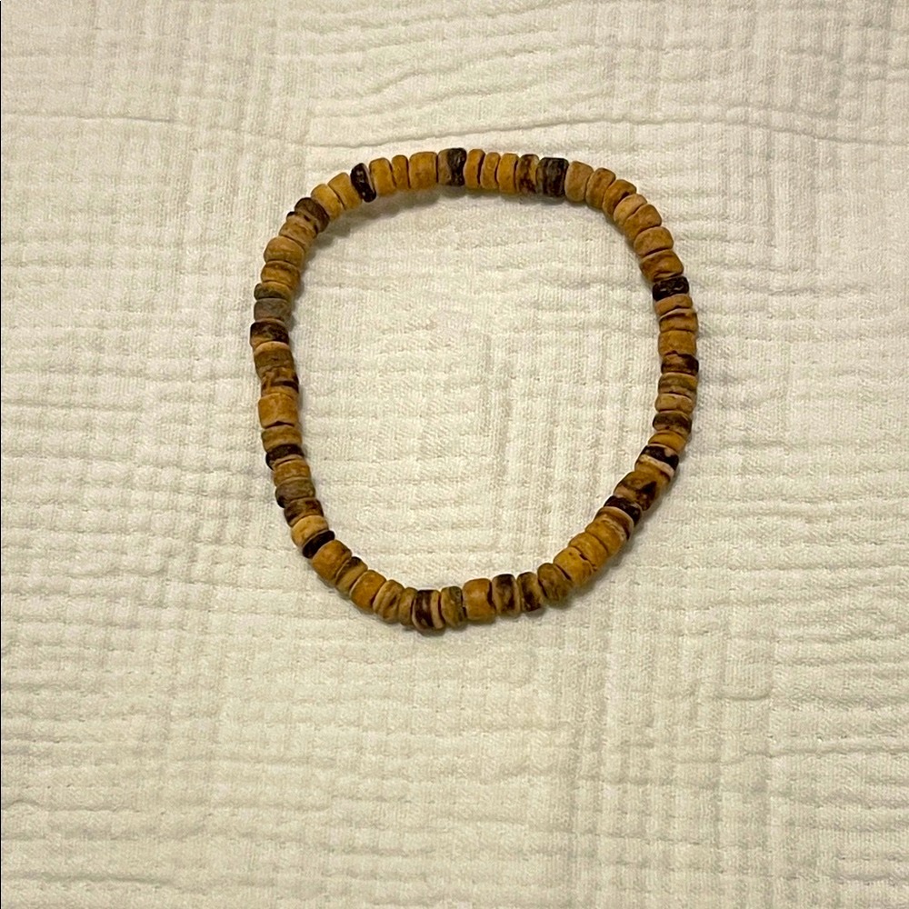 Hawaiian Wooden Beaded Bracelet